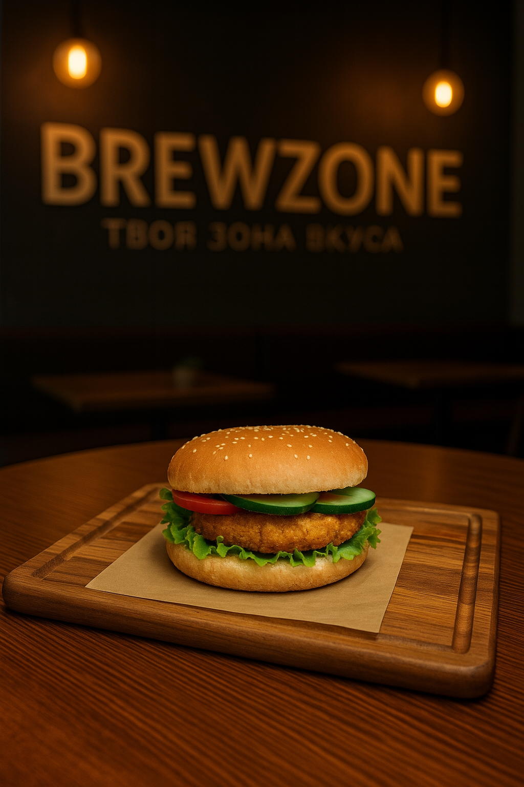 Чизбургер (Курица)