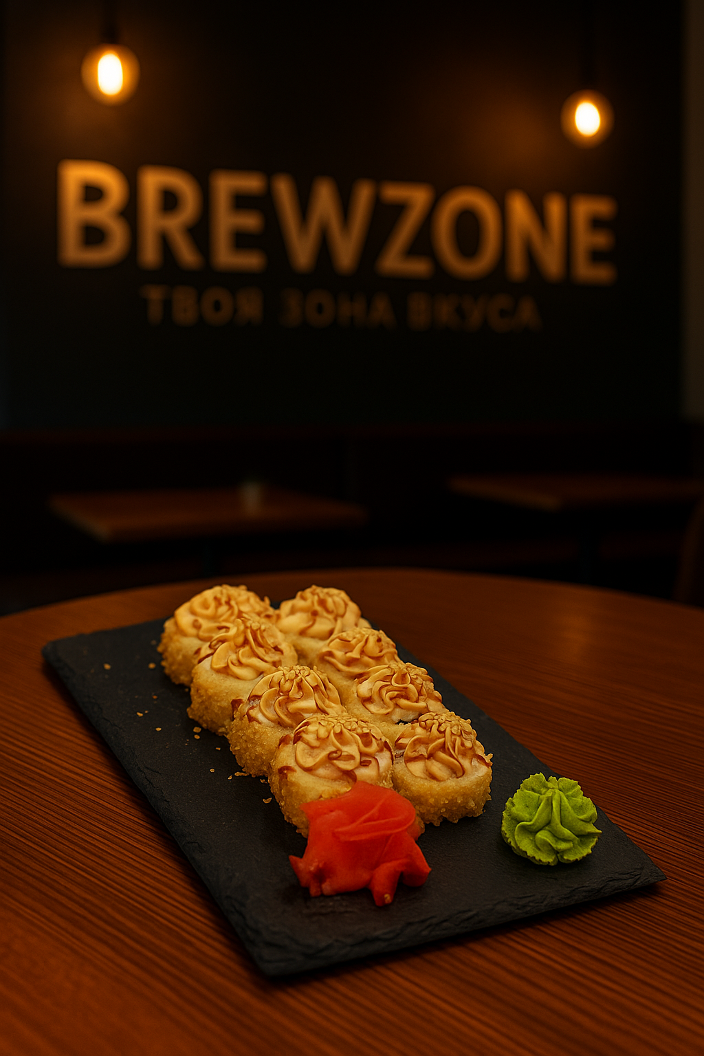 Жареный с курицей
